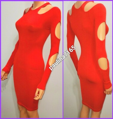 BEBE BRICK ORANGE Arms cutouts Tight Fitting Dress, P/S(also fit P/XS) R140 | eBay BEBE BRICK ORANGE Arms cutouts Tight Fitting Dress, P/S(also fit P/XS) R140 | eBay