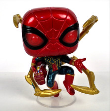 Funko Pop Iron Spider Man con nano guante Avengers Endgame #574 "fuera de caja"