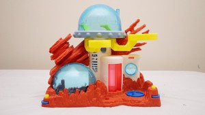 imaginext space station moon set
