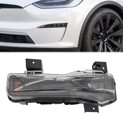 LED Fog Light For 2021-2024 Tesla Model X Fog Lamp Assembly Left Driver Side LH