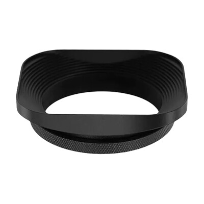 37MM-52MM Square Metal Lens Hood Universal Retro Reduce Light for Fujifilm Leica