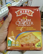 Kist Crem Cracker Biscuit 250g Suger free Ceylon 100% hight Quantity