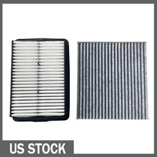 Engine & Carbonized Cabin Air Filter Fits For 2021-2023 Kia Seltos 1.6L 2.0L US