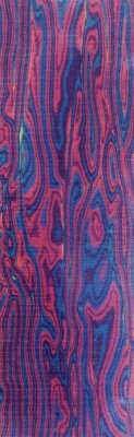 CRAZY FIBER COTTON CANDY (2) .312 CRAZYFIBER KNIFE SCALES 1.6X 5.6 X-CUT