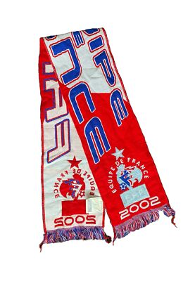 Écharpe EDF équipe de France CDM 2002 Très Rare - Sport & Plein air