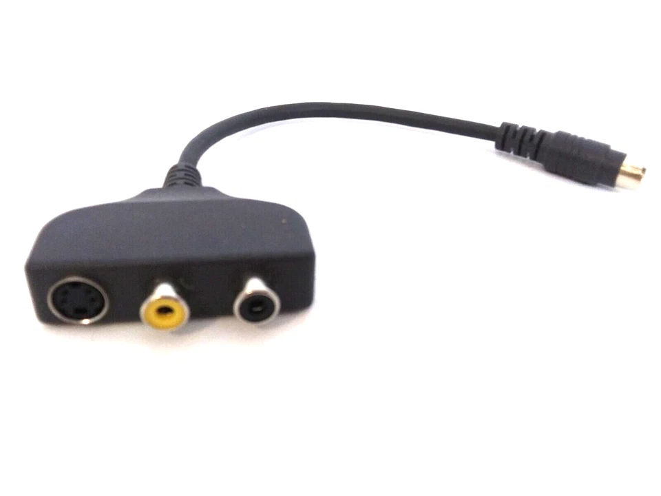 Cable Dell DS/N CN-044CTV-48404-38H-3331 VIDEO A RCA negro sin manual NUEVO abierto Foto 4 de 4