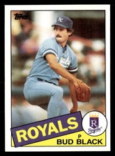 Bud Black 1985 Topps  Card #412 Kansas City Royals