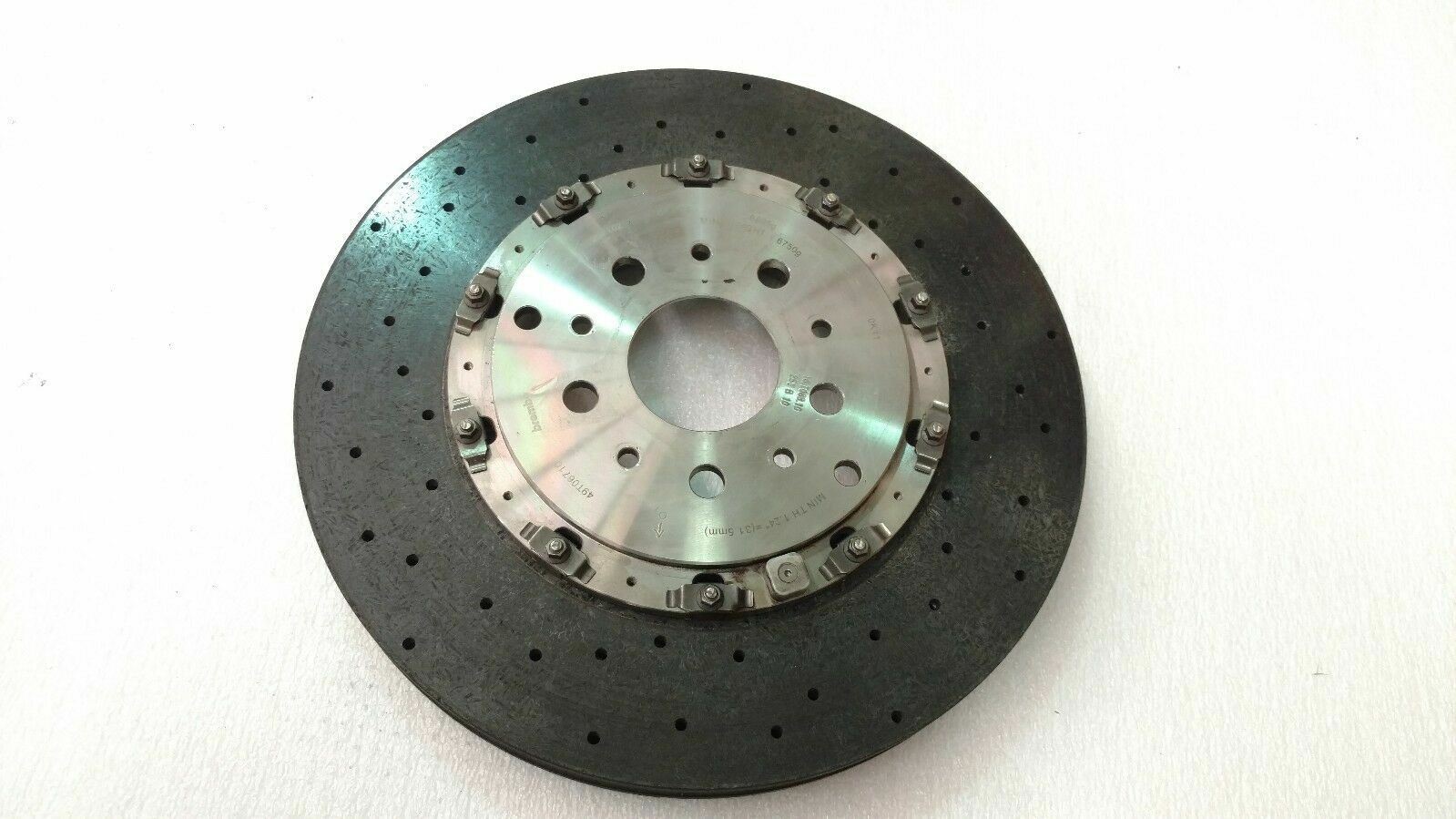 FERRARI 458 ITALIA SPIDER CALIFORNIA REAR CARBON CERAMIC BRAKE DISC OEM 257102