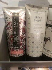 3 Pc Set 6 Oz Beekman 1802 Pure Goat Milk Hand Cream 2 oz. 3 Containers