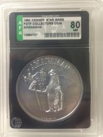 Star Wars Potf Amanaman Collector's Coin Afa 80 on sale Star Wars Potf Amanaman Collector's Coin Afa 80 on sale
