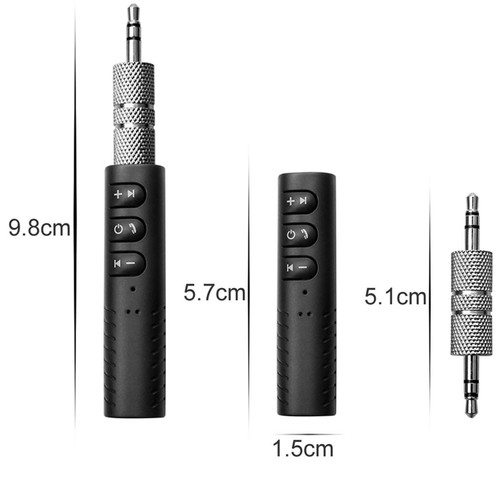 3.5mm AUX Jack Audio Stereo Music Wireless Bluetooth Home Car Receiver Adapter - Picture 8 of 10