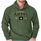 Official United States Army Military Logo Hoodie Hooded Sweatshirt Men Women