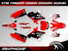 Graphics Kit for Yamaha YZ 125 250 (2015-2021) YZ125 YZ250  TWO STROKE