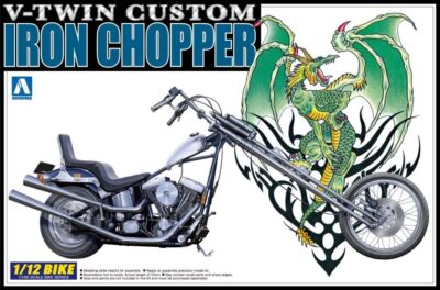 V-TWIN CUSTOM WILD CHOPPER 1/12 アオシマ V-Twin Custom Wild