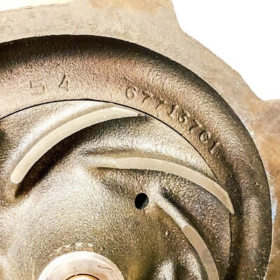 Detroit Diesel 67713701 Water Pump, 7713701 w/ Gasket and Circlip  