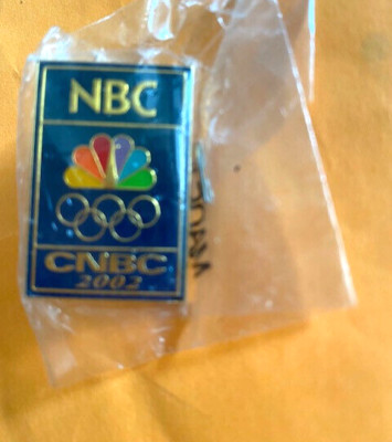 SALT LAKE CITY OLYMPICS PIN MEDIA PRESS CNBC CABLE BUSINESS NEWS ...