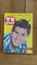 Vintage TV Week Magazine 1961 Sydney  June 1 Lew Luton
