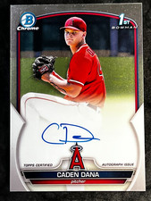 2023 Bowman Chrome 1st PROSPECT ROOKIE AUTO Caden Dana. item 10