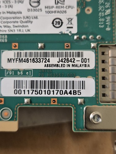 100HFA016 Intel Omni-Path HFI PCIe3x16 (1)100GbE QSFP28 NIC NETWOEK CARD - Bild 5 von 6