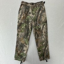 Red Head Pants Boys Large Brown Woodland Camo Camouflage Cargo RealTree Hardwood