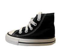 CONVERSE INFANT ALL STAR HIGH CANVAS TRAINERS UK 4 REF SF339#