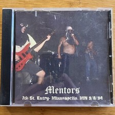 Mentors Cd Live At 7th St Entry
