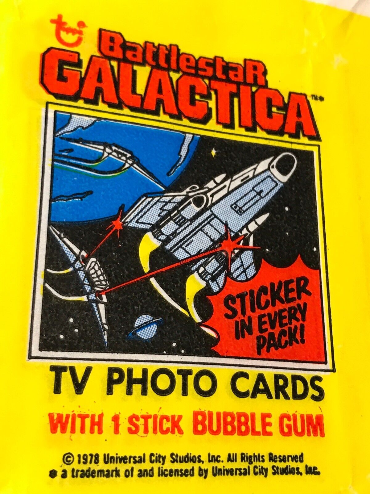 1978 Battlestar Galactica trading cards