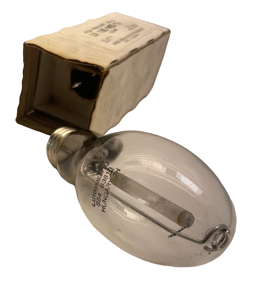 High Pressure Sodium Ligh Bulb Clear 100W E17 Medium Base (LU100/MED/TU) - Image 4 of 4
