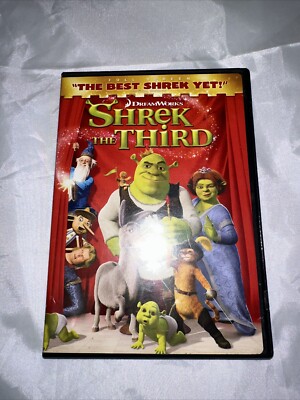 Shrek the Third (DVD, 2007, Full Screen)