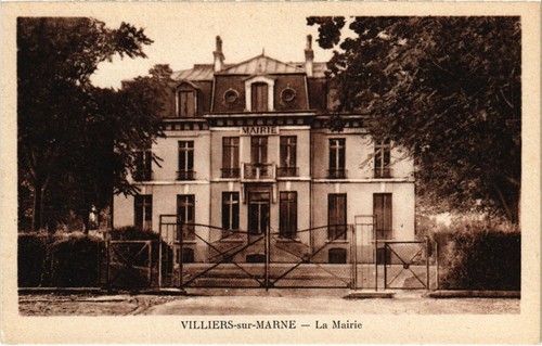 CPA 94 Villiers Sur Marne La Gare - Carte Postale Ancienne Années 1900