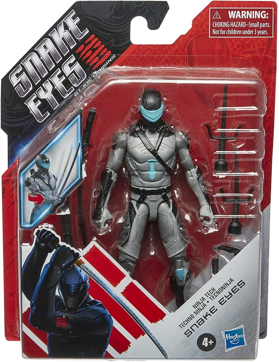 G.I. JOE SNAKE EYES ORIGINS MOVIE 6-INCH NINJA TECH SNAKE EYES