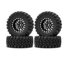 OGRC 1.0 Plus (1.2 Inches) Beadlock Wheels 7mm Negative Offset Wheel Rims SS ...