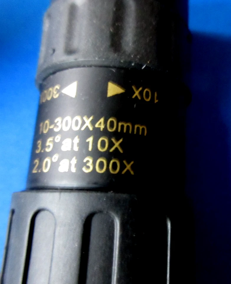 Monocular Zoom Rubber Armored Telescope for Hunting / Camping 10-300X 40MM - Image 4 of 4