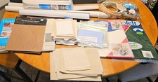 Cross Stitch Supplies Such As Cross Stitch Fabrics / Hoops Etc - Mystery Box