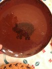 7 HAND MADE AND PAINTED POTTERY PLATES BY R.C.ENGLE WAYNESBORO PA, — photo 7