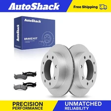 Rear Brake Rotors Ceramic Pads for 2001-2010 Chevrolet Silverado 2500 HD