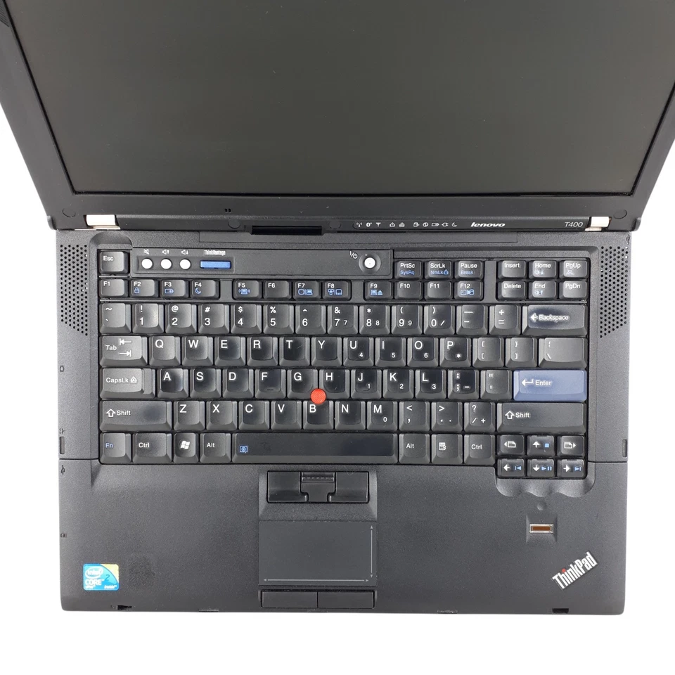 Lenovo ThinkPad T400 14.1" Laptop Core 2 Duo T9400 8GB RAM Boot/BIOS For Parts - Image 3 of 4