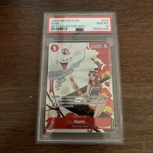 Nami (Gift Collection 2023) OP01-016 One Piece Promotion Cards Foil Psa 10!