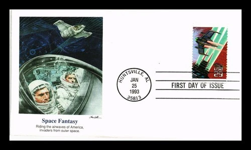 US COVER SPACE FANTASY FIRST DAY ISSUE FLEETWOOD