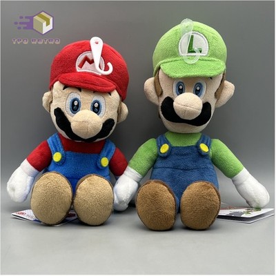 NEW Little Buddy Super Mario All Star Plush - Choose Mario Luigi or 2-Pack Set