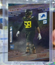 2021 Panini Prestige - Rookies Penei Sewell #243 Xtra Points Galaxy (RC)