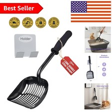 Monster Cat Litter Scoop with Extra Long Handle - Perfect for Senior Hands