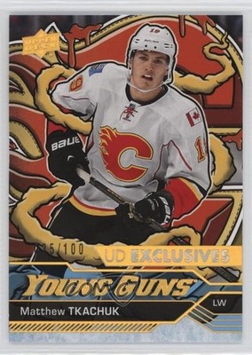 2024 Upper Deck Series 2 Young Guns Renewed Exclusives /100 Matthew Tkachuk 8tn