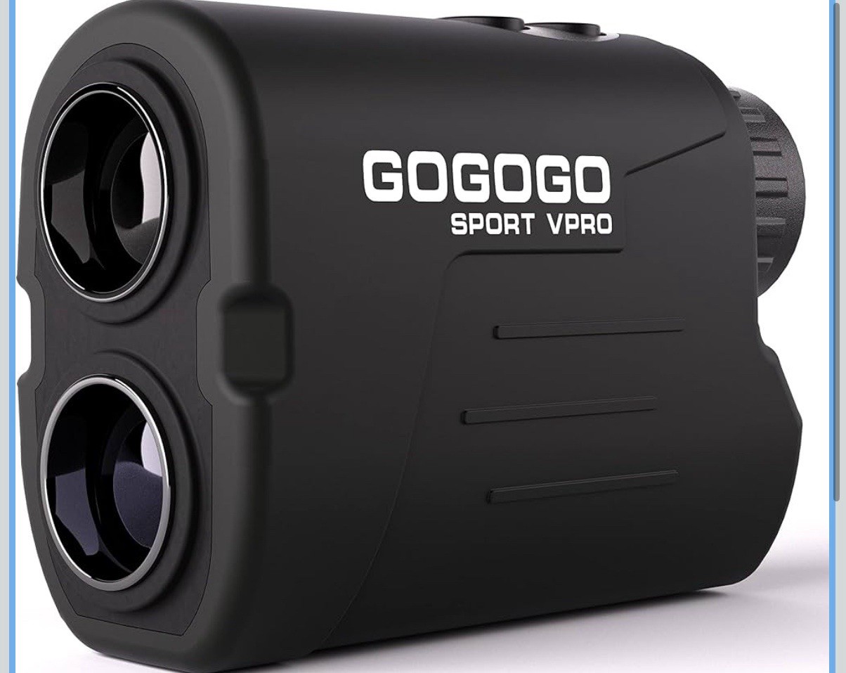 Gogogo Sport Vpro Laser Golf/Hunting Rangefinder GS03 Black New Open Box