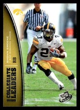 Shonn Greene 2009 Press Pass Collegiate Leaders Rookie Card #67 Iowa Hawkeyes. rookie card picture