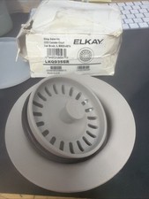 Elkay LKQD35GR Polymer Disposer Flange with Removable Basket Strainer and Rubber
