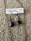 Get A Bead On It Homemade Necklace Earring Set Copper & Purple Agate 2104 New — photo 3