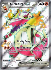 Pokemon TCG Skeledirge ex 81/215 Scarlet & Violet Black Star Promos NM