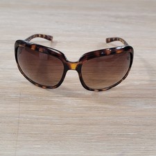 Calvin Klein Women Tortoiseshell Cat Eye Sunglasses Brown Gradient Lenses