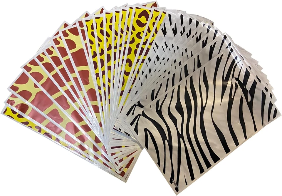 30 PIEZAS Bolsas de Fiesta con Estampado de Animales Estampado de Zoo Regalos Caramelos Golosinas Selva Safari El Foto 2 de 4